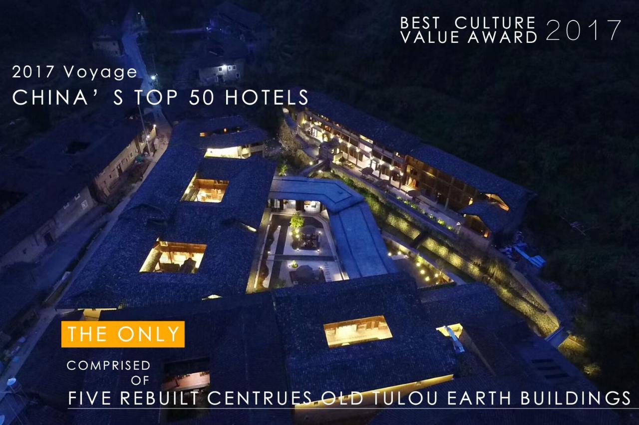 Hotel Tsingpu Tulou Retreat Zhangzhou Exterior foto