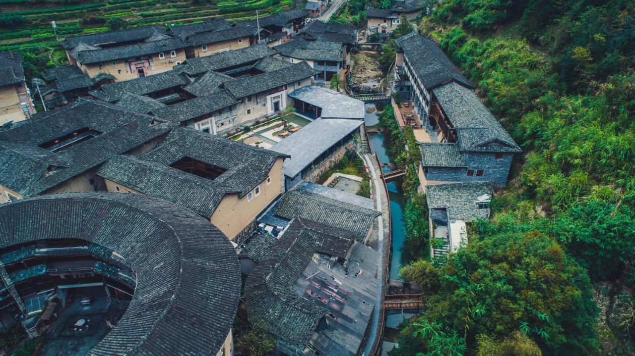 Hotel Tsingpu Tulou Retreat Zhangzhou Exterior foto