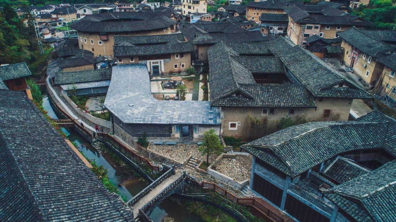 Hotel Tsingpu Tulou Retreat Zhangzhou Exterior foto